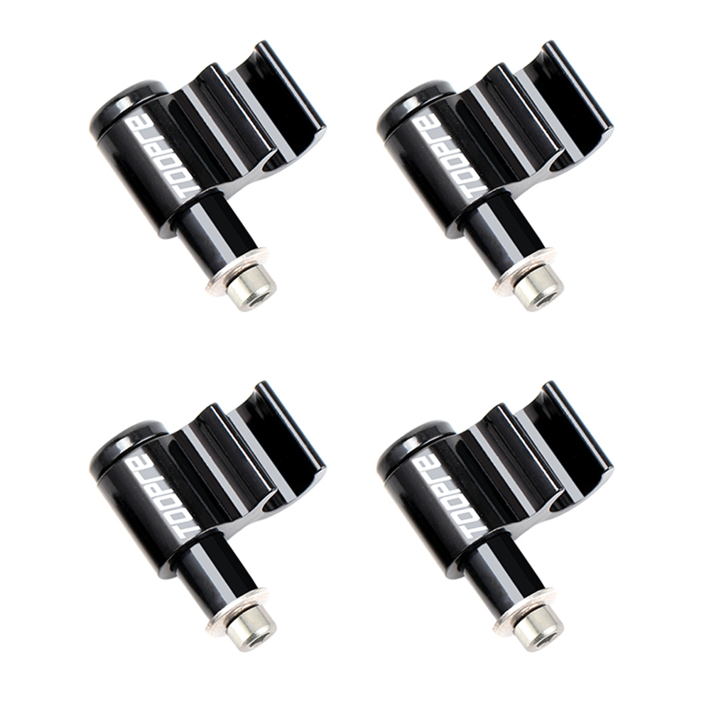 KGOTA 4pcs Cable Guide Aluminum Alloy Brake Line Pipe Tubing Organizer Lightweight Cycling Part Accessories